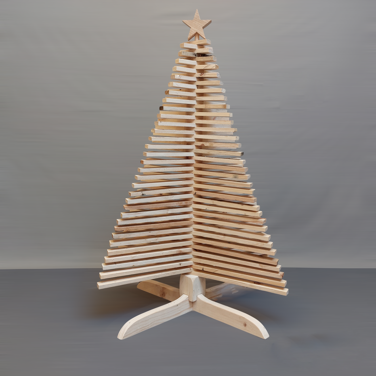 Upcycled, Eco-Friendly and Sustainable Wooden Christmas Tree