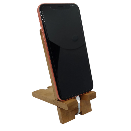 Upcycled Wooden Phone Holder