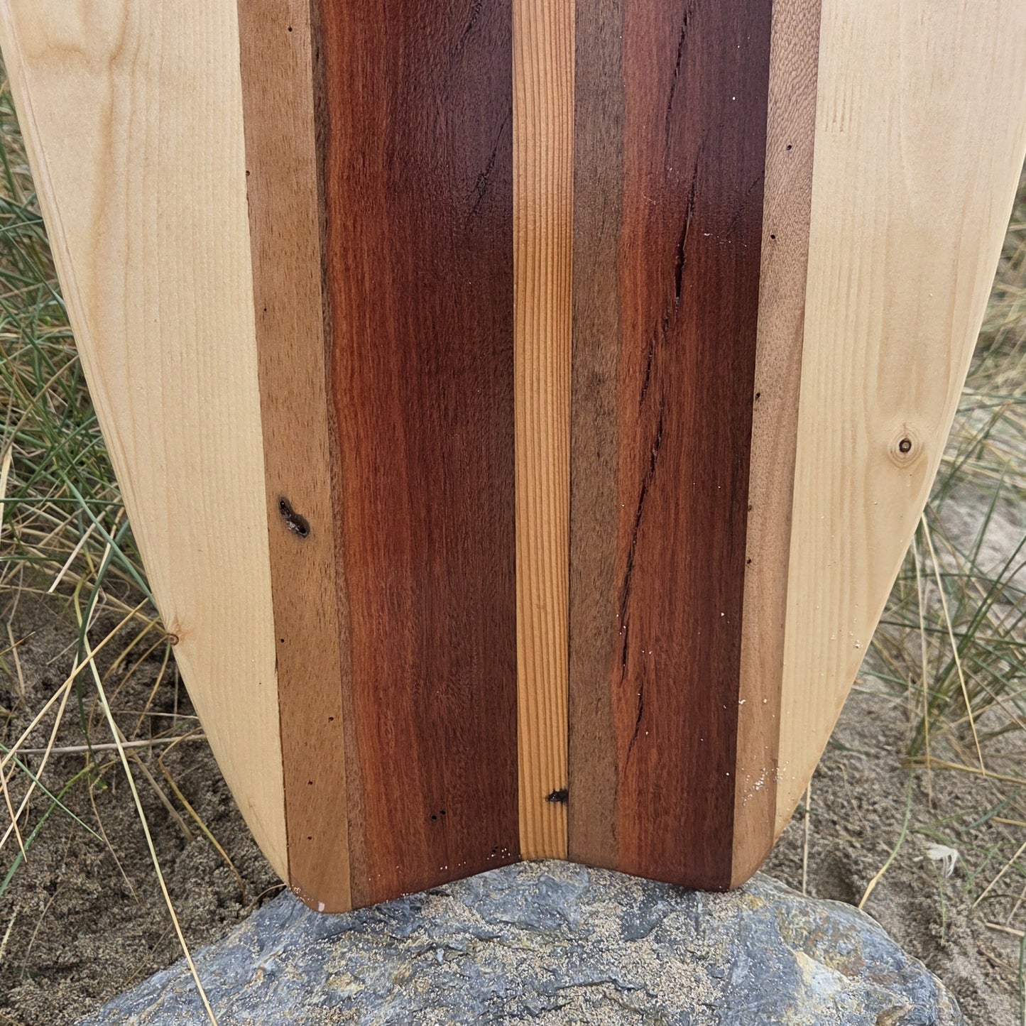 Wooden Surfboard Wall Art